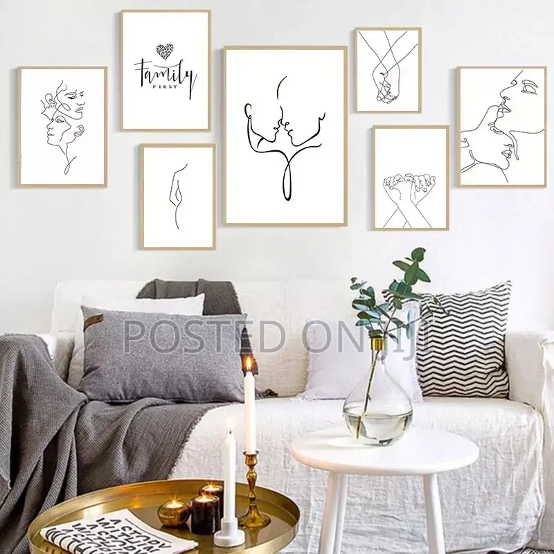 Line Drawing Posters