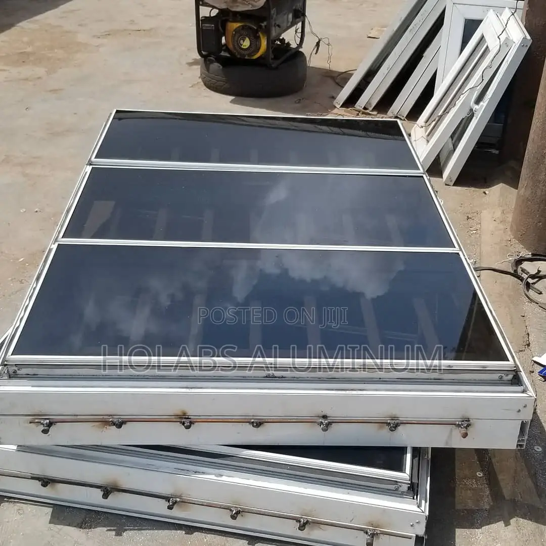 Transom Windows With Black Glass