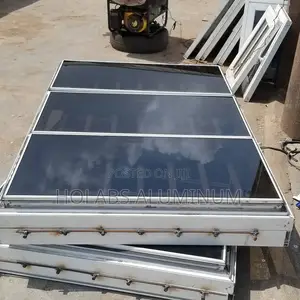 Transom Windows With Black Glass