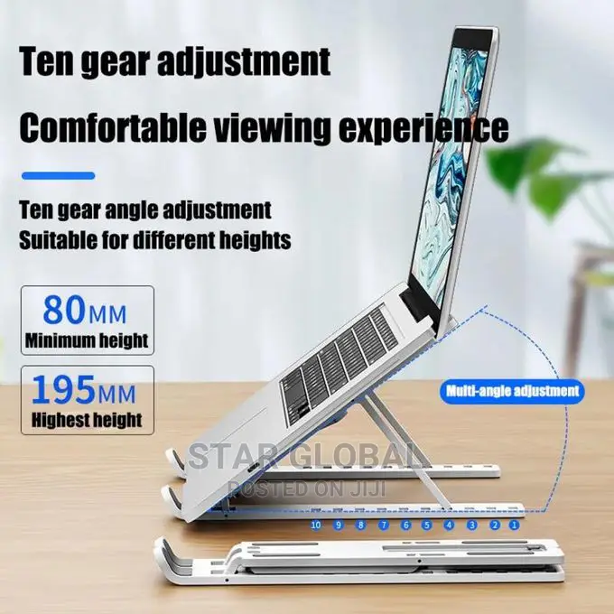 Foldable Laptop Stand Adjustable Notebook Support Holder