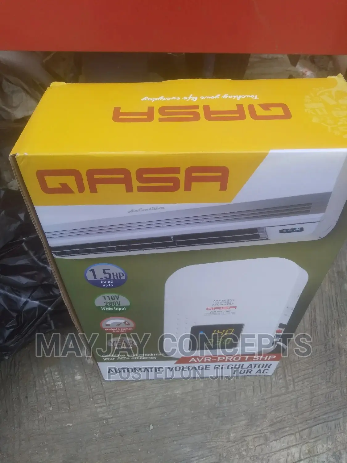 Qasa 1.5hp Ac Wall Stabilizer