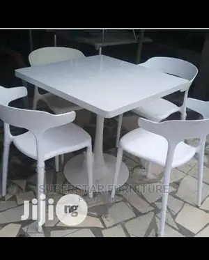 Italian Unique Restaurant Tables With 4 Chairs