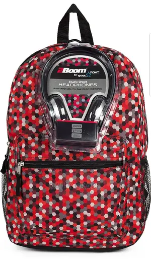 Startpoint School Bag With Headphones