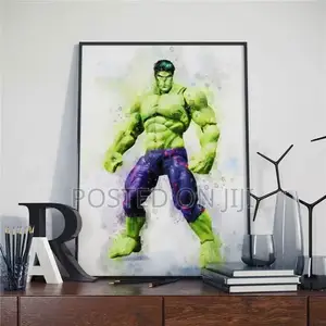 Avengers Superhero Watercolor