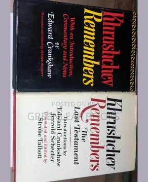KHRUSHCHEV REMEMBERS 2 Volumes