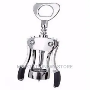 Metal Bottle Opener for Red Wine Cock Screw