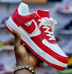 Louis Vuitton X Air Force 1 Low ’Red October