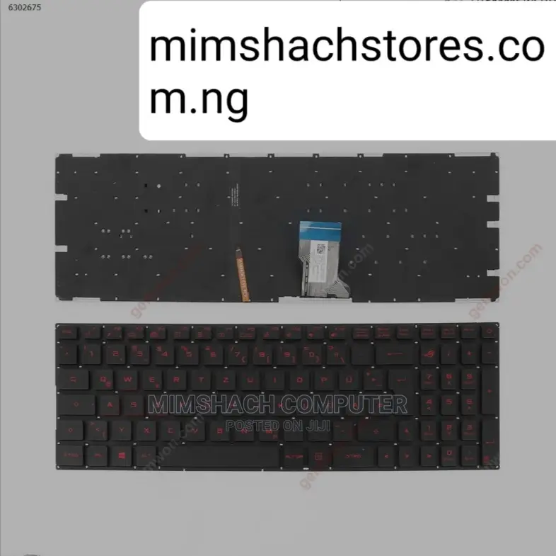 ASUS Rog Strix Gl702 Gl702vt Gl702vs Gl702v Backlit Keyboard