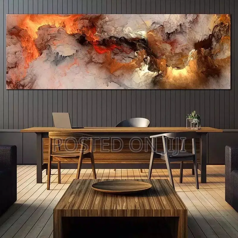 Unique Abstract Ink Wall Art