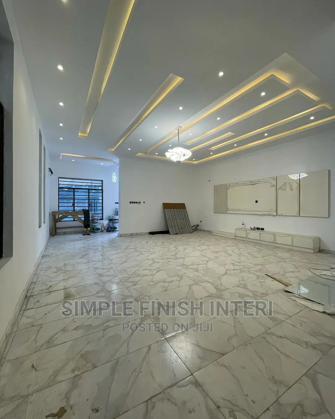 Pop Ceiling an Wall Design Design