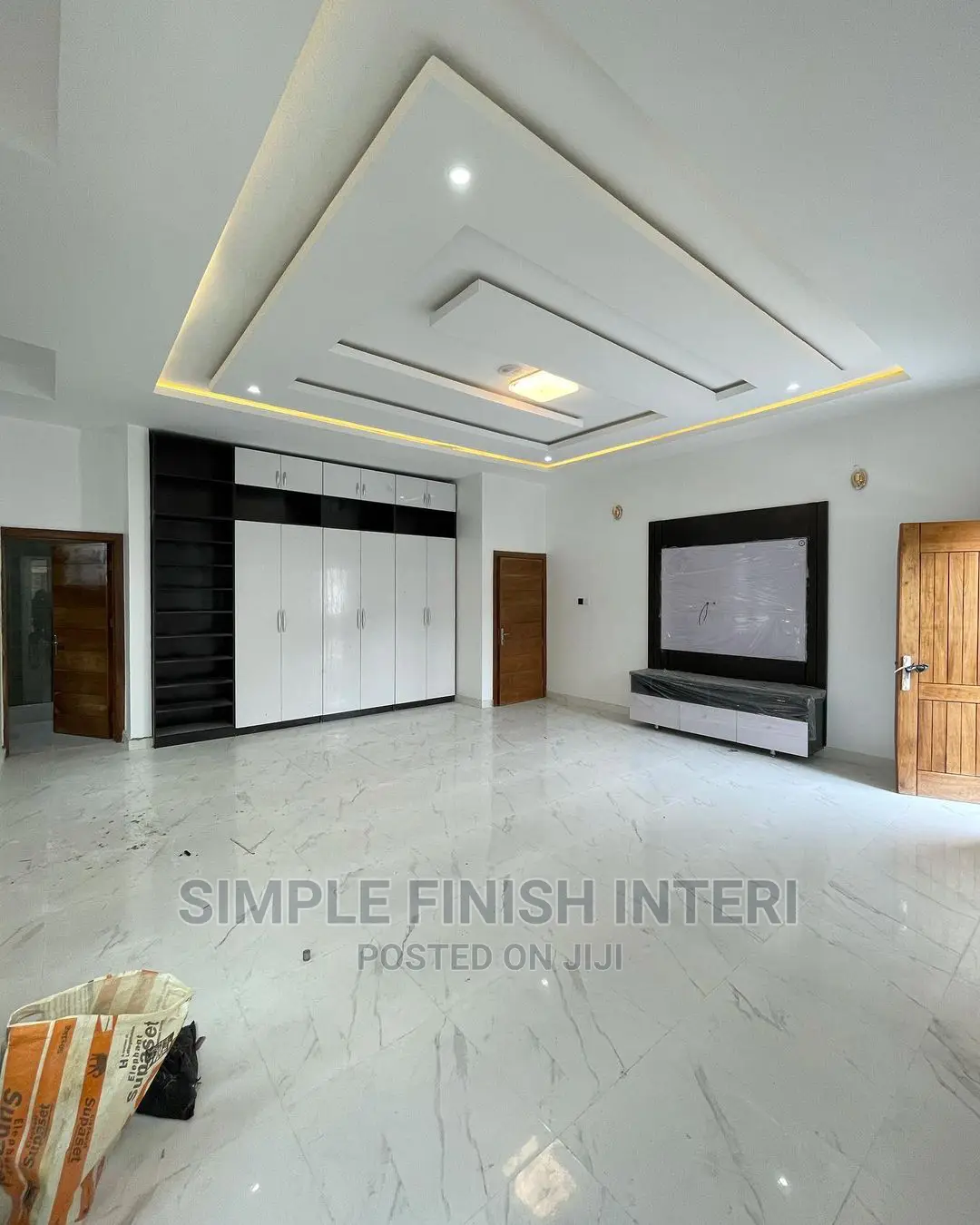 Pop Ceiling an Wall Design Design