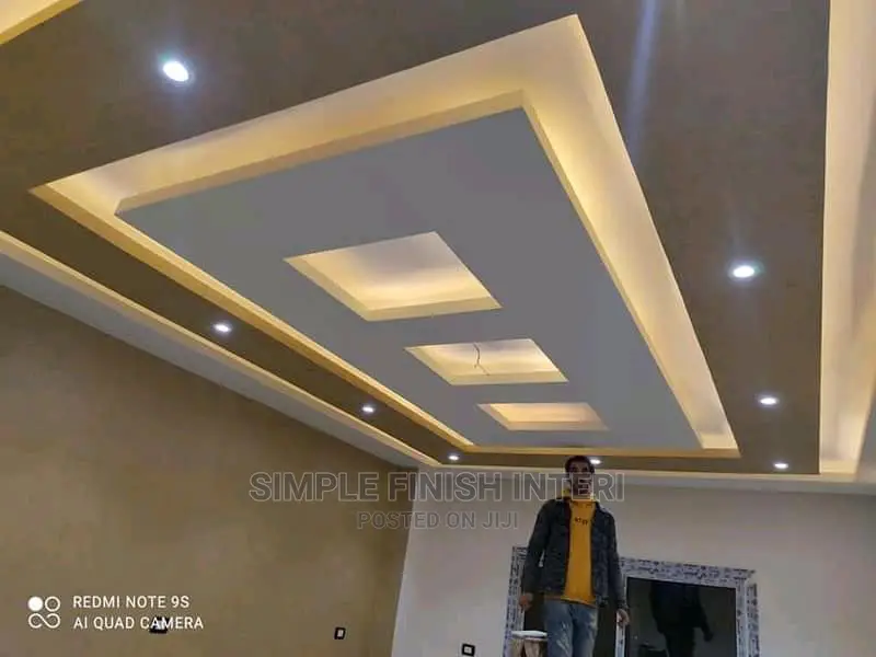 Pop Ceiling an Wall Design Design