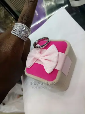 Dubai 925 Sterling Silver Set of Coupleswedding Ring 020