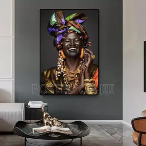 Black African Wall Art