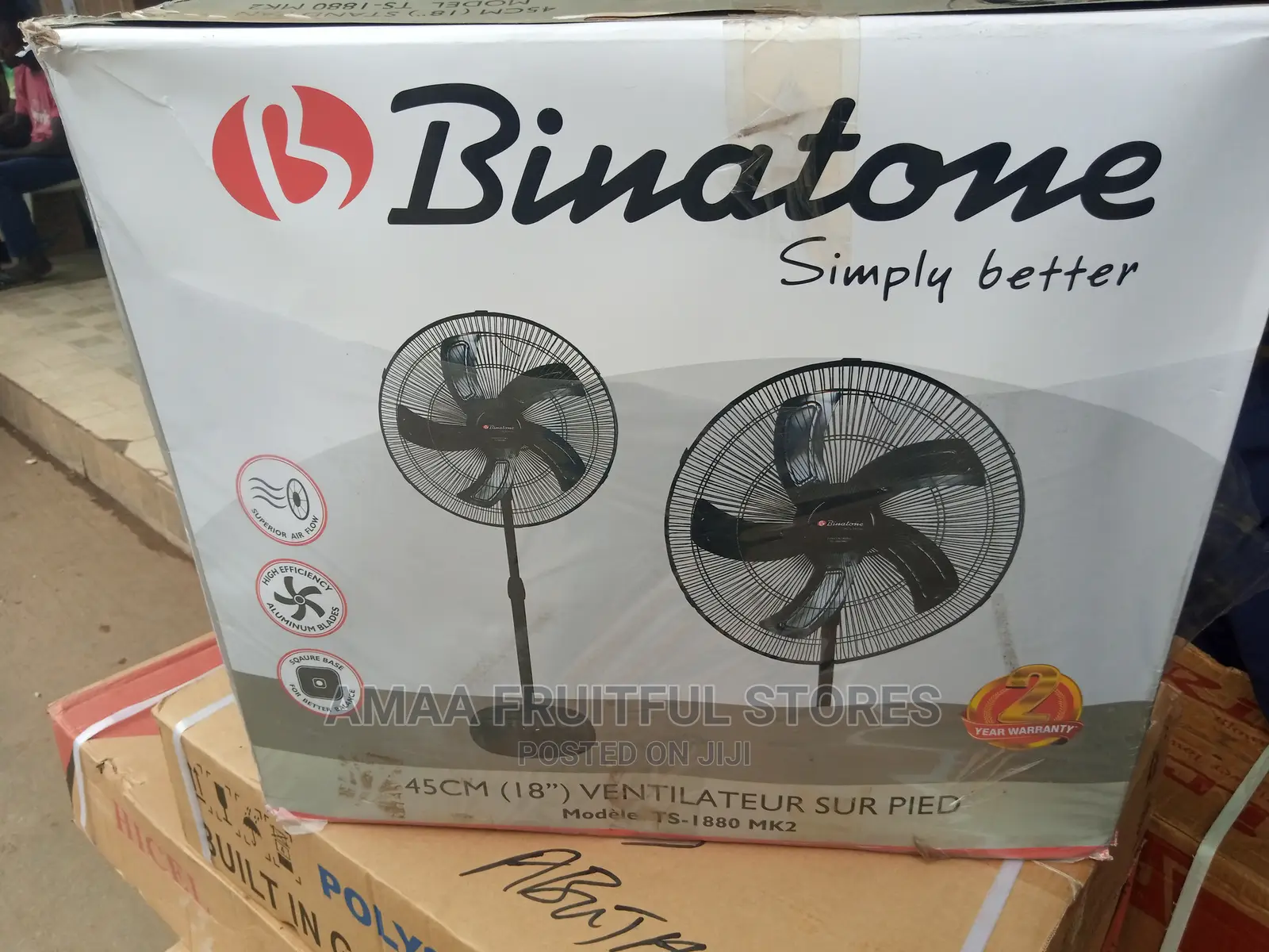 Binatone 18"Inches Standing Fan
