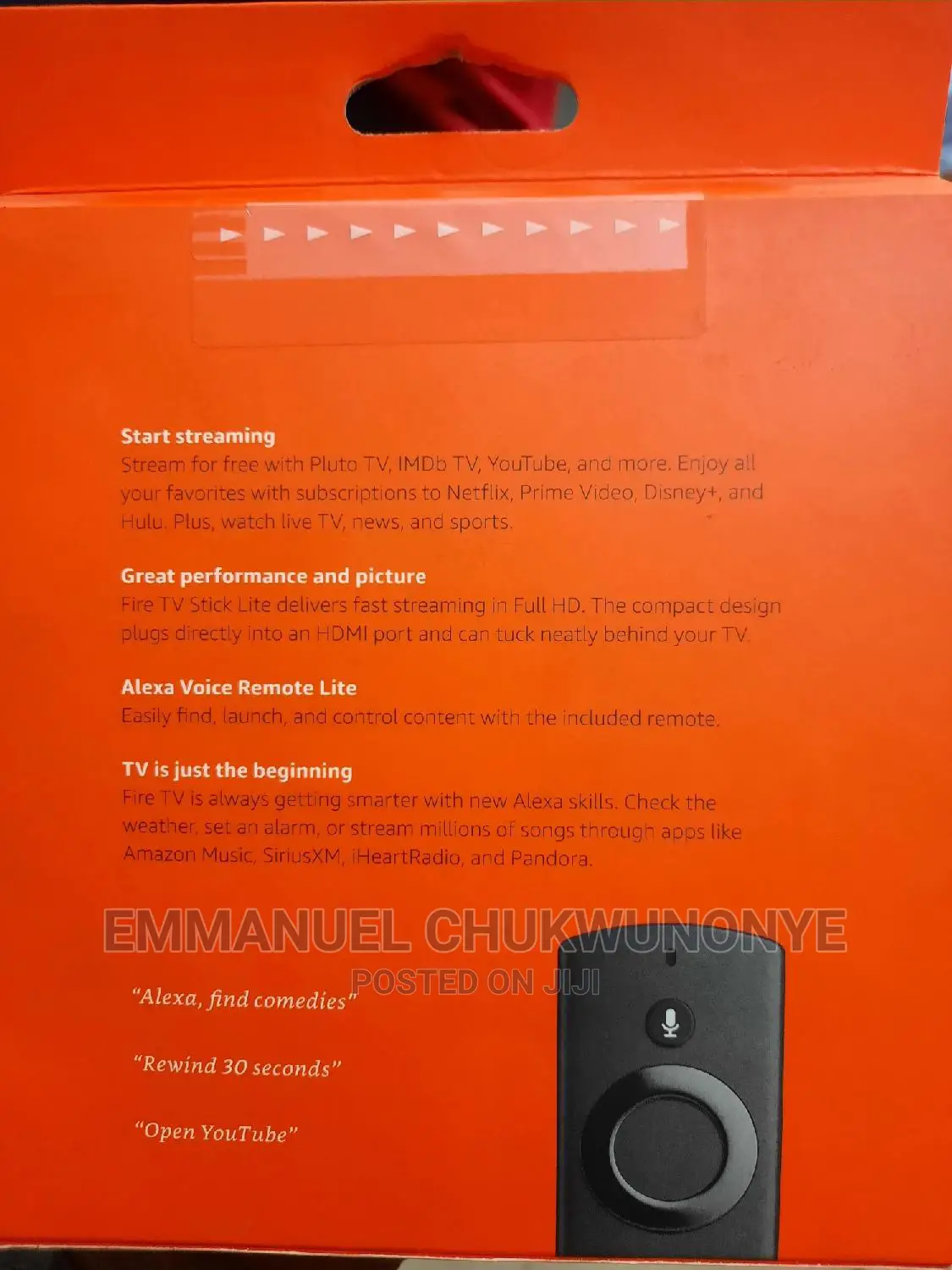 New Amazon Firetv Stick Lite