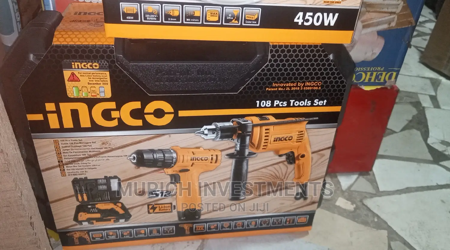 Ingco Tool Sets 108pcs