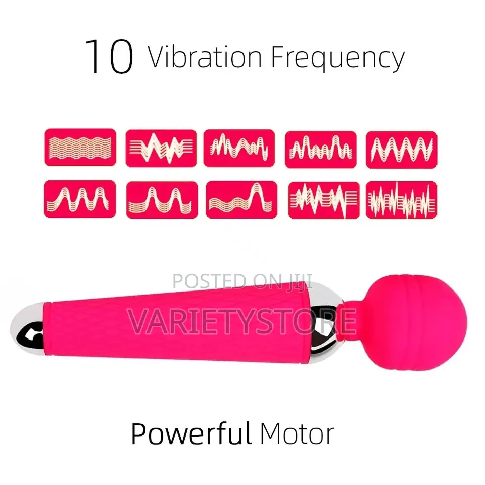 Powerful Clitoris Vibrators Usb Recharge Magic Wand Vibrator