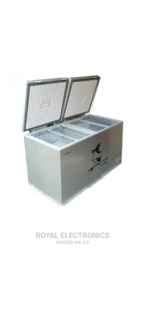 Brand New Snowsea Double Door Freezer 600lwithshowcase Glass