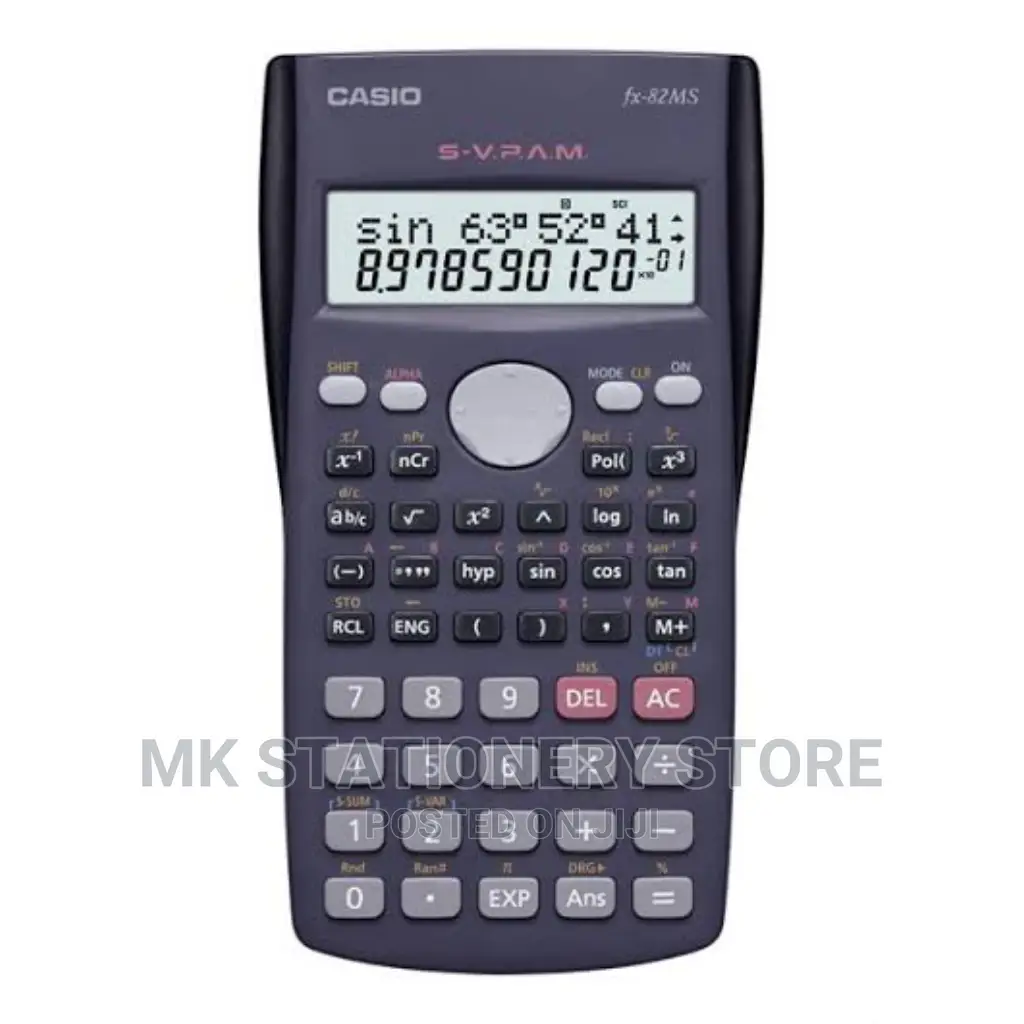 Casio Scientific Calculator 2 Line Dispay