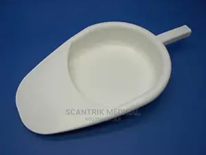 Bed Pan Adult Plastic White