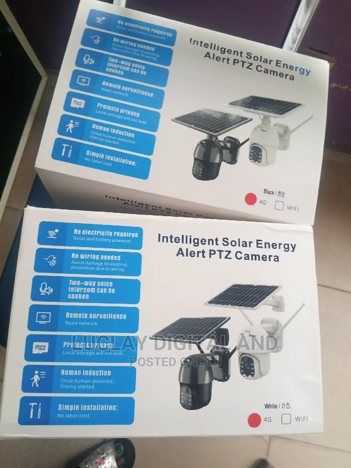 Intelligent PTZ Solar Camera 4g