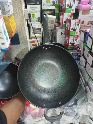 Big Non Stick Pan Fried Steak Cooking