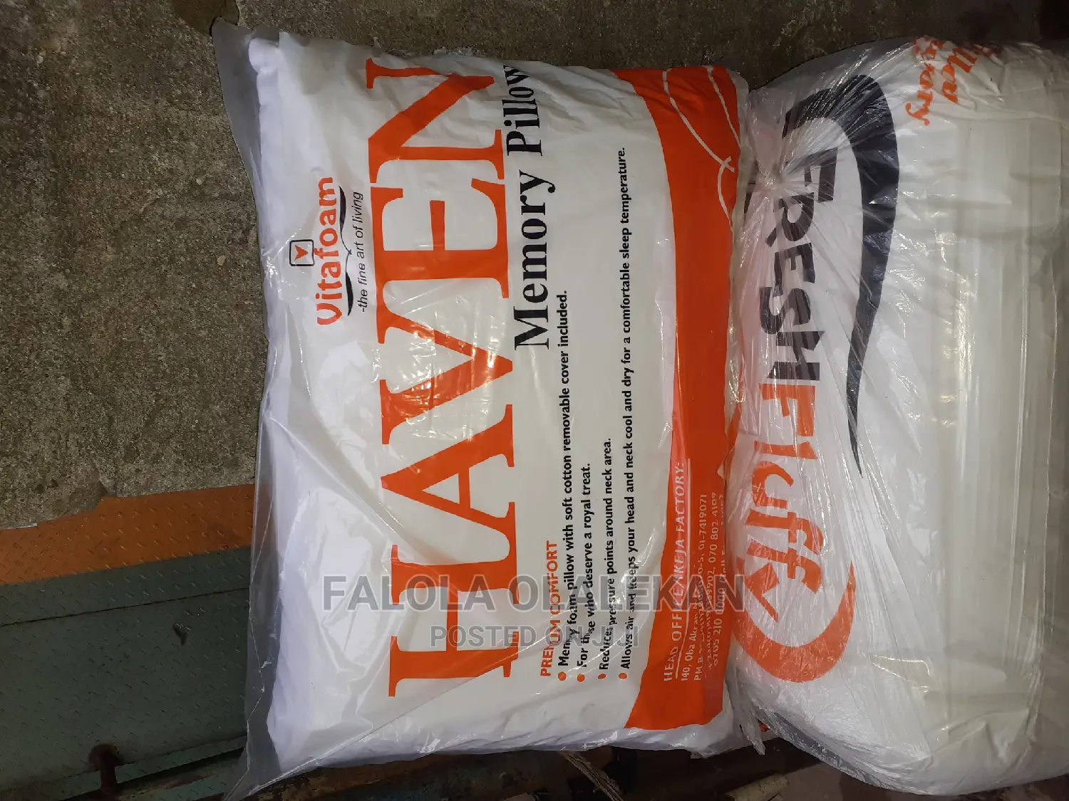 Vita Memory Pillow Haven