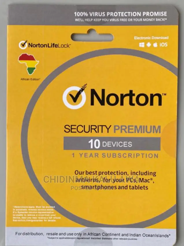 Norton Security Premium 10 Devices