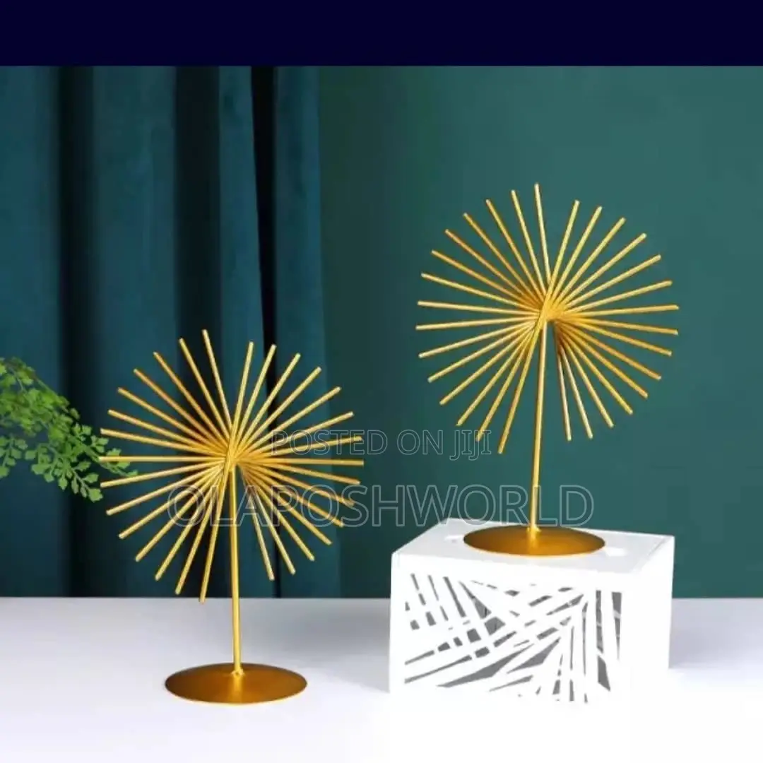 Geometric Gold Figurine