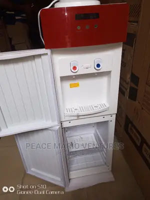Cway Hot and Cool Water Dispenser 2doors With Fridge