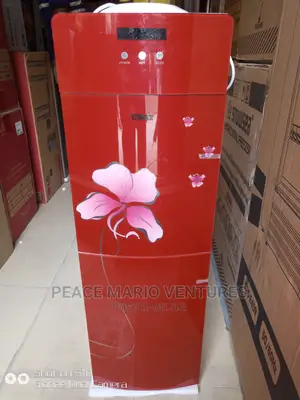 Cway Hot and Cool Water Dispenser 2doors With Fridge
