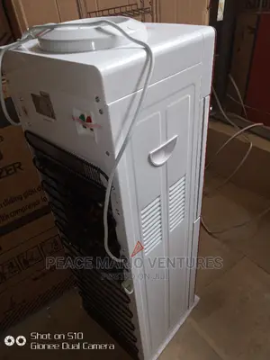 Cway Hot and Cool Water Dispenser 2doors With Fridge