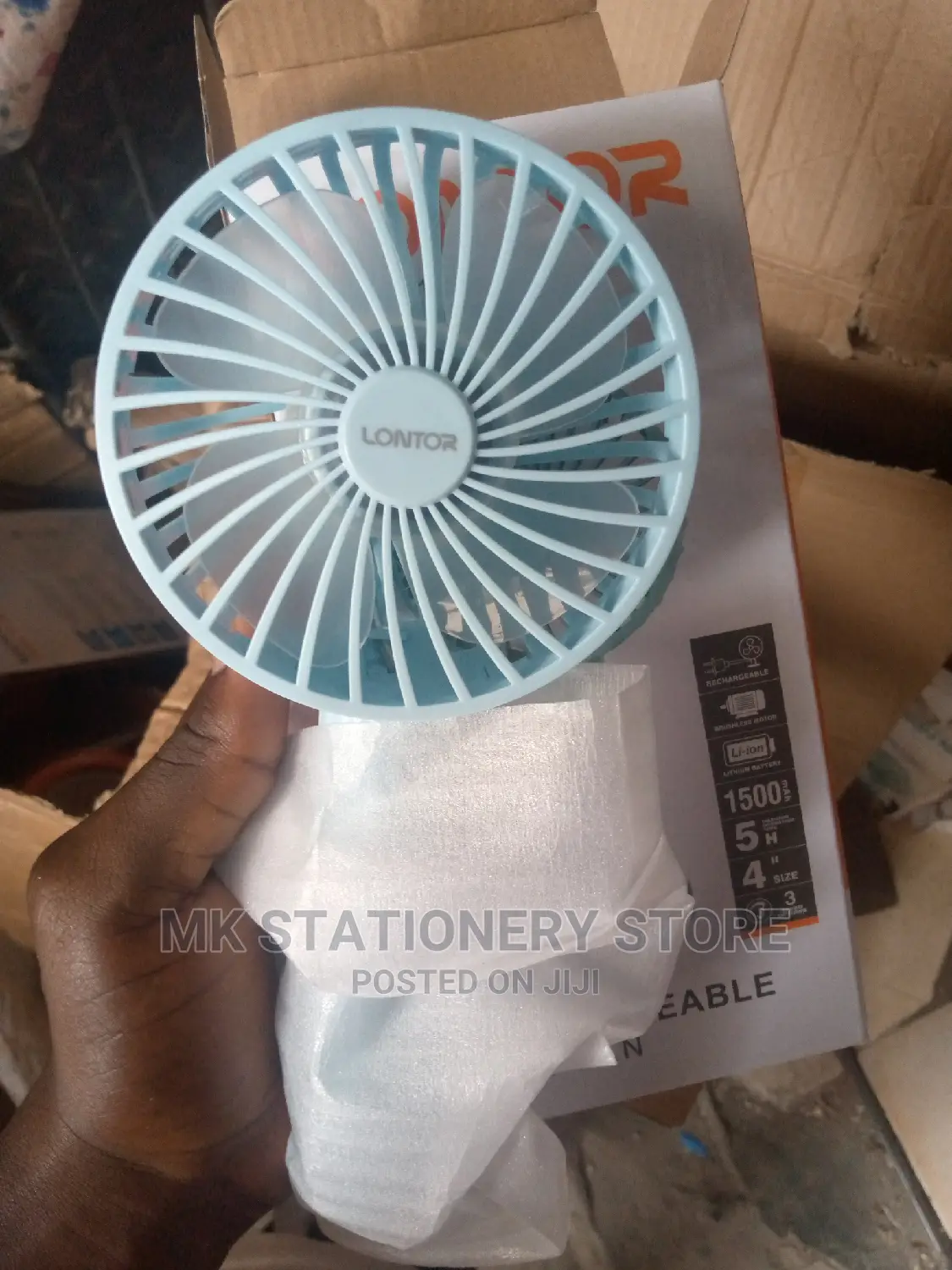 Rechargeable Mini Fan