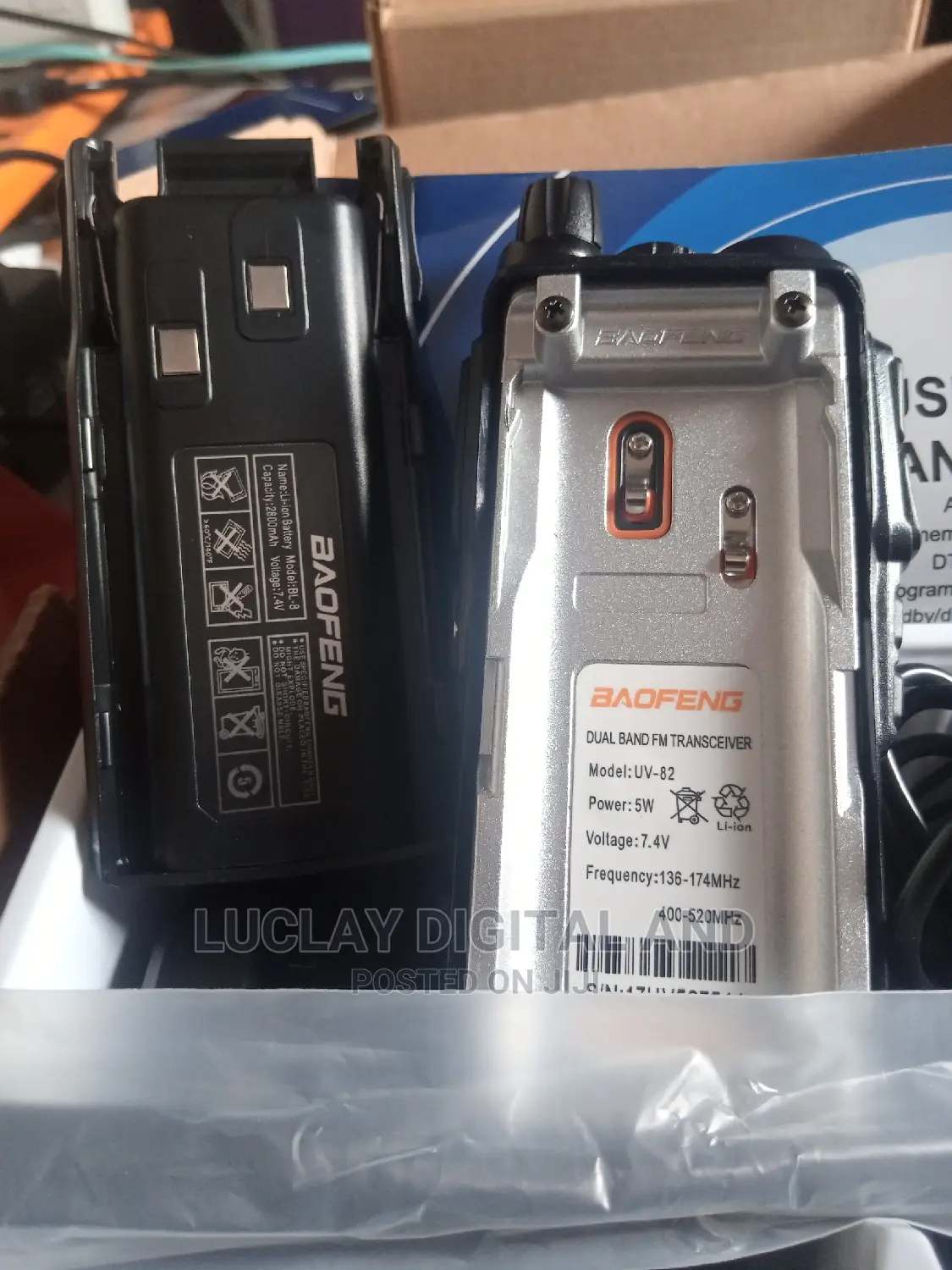 Boafeng Uv82 Walkie Talkie