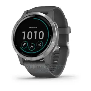 Garmin Vivoactive 4 Shadow Grey With Silver Hardware