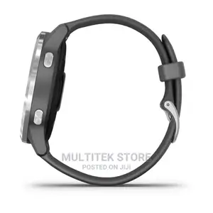 Garmin Vivoactive 4 Shadow Grey With Silver Hardware
