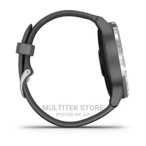 Garmin Vivoactive 4 Shadow Grey With Silver Hardware