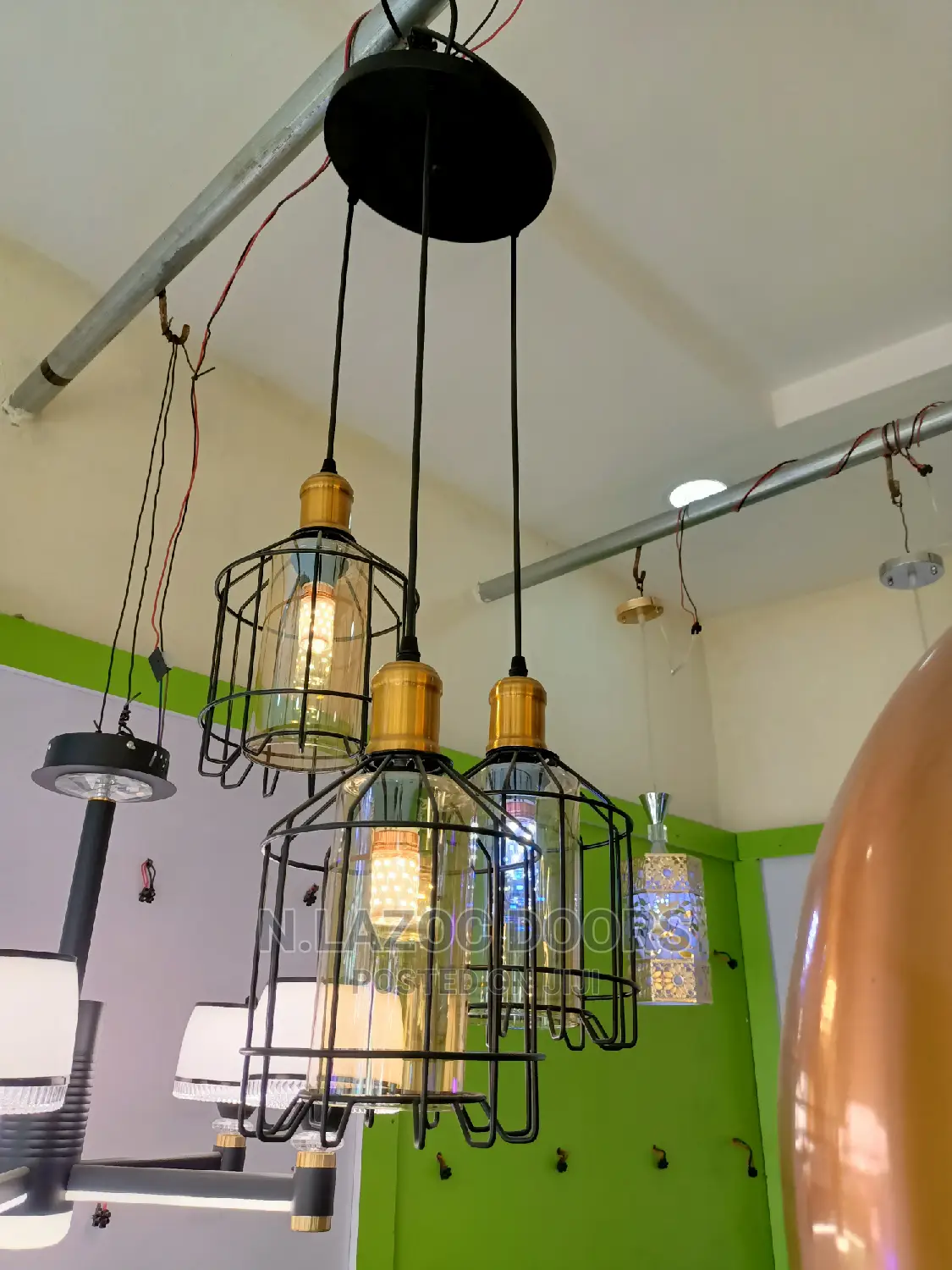 3-in-One Dropping Pendants Lights