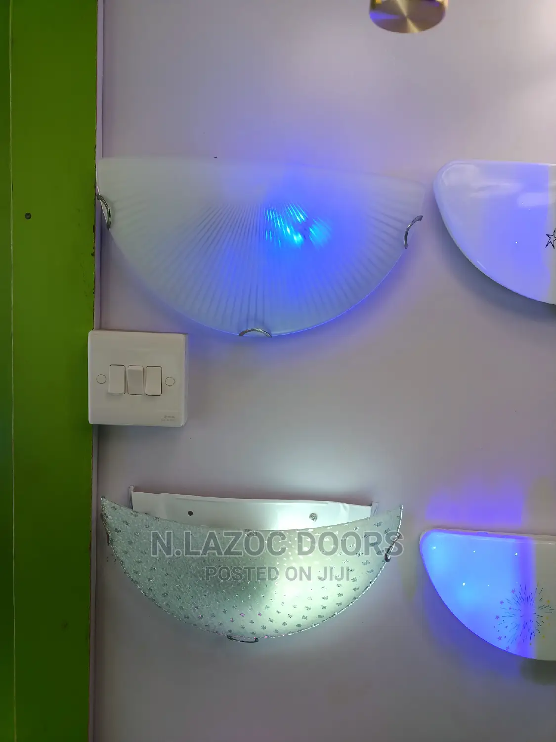 Led Half Moon Wall Bracket