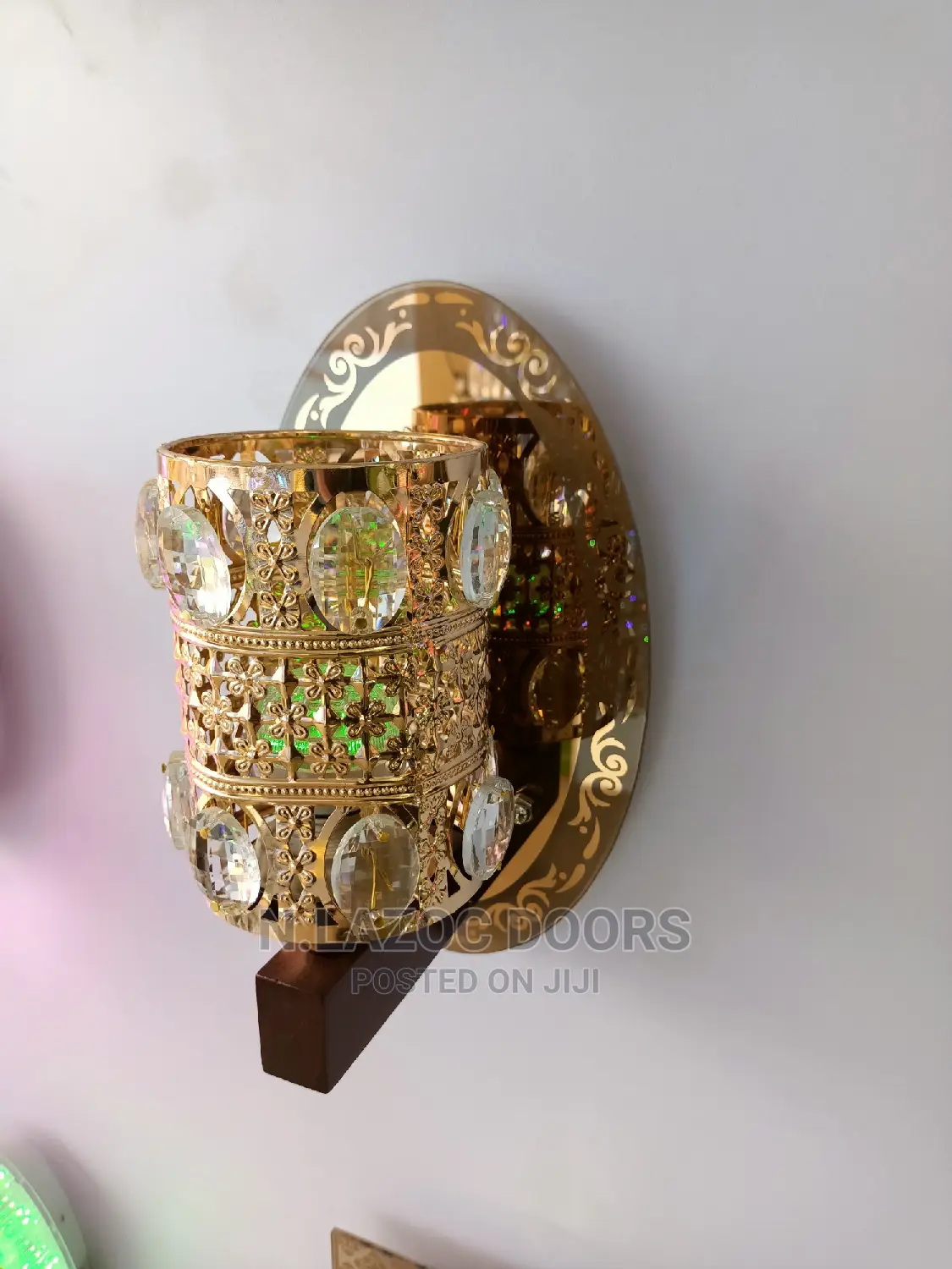 Crystal Basket Wall Brackets