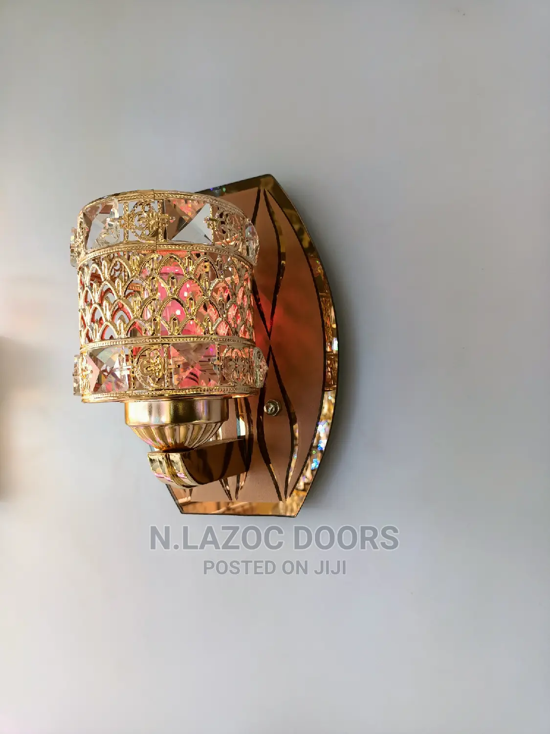 Crystal Basket Wall Brackets