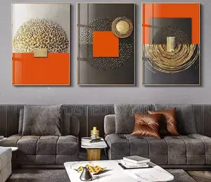 Abstract Orange Canvas Print