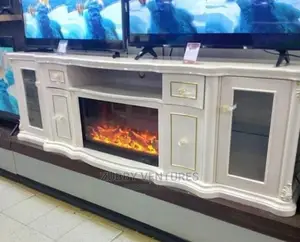Brand New and Quality Remote Controlled Fire Place Tv Stand
