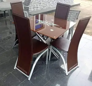 New and Quality 4-Seater Dining Table and 4-Exotic Chairs