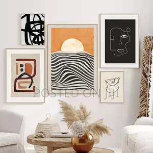 Abstract Sunrise Geometric