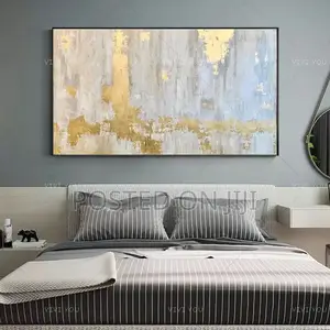 Abstract Golden Simple Printing Canvas