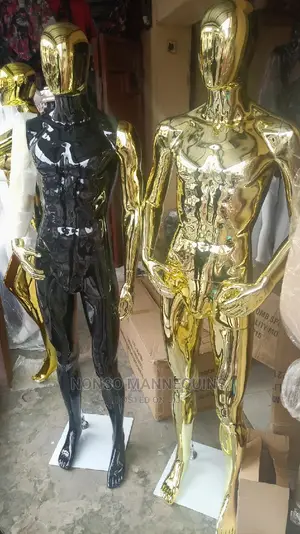 Gold Chrome High Quality Fancy Display Mannequins