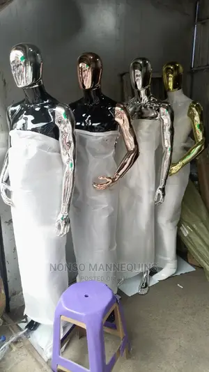 Ehf Chrome Male Mannequins