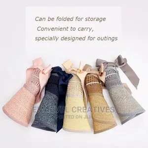 Photo - 2024 Foldable Summer New Women's Sun Hat Bucket Cap